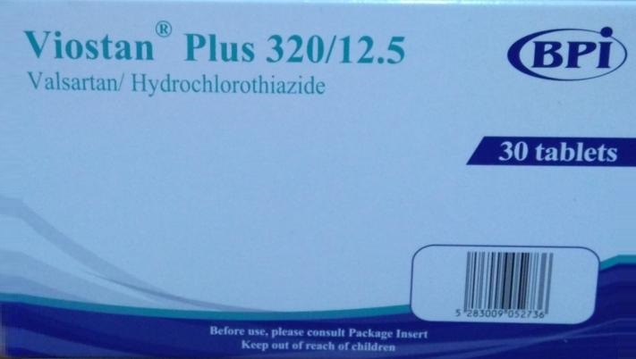 Viostan Plus 320/12.5mg*